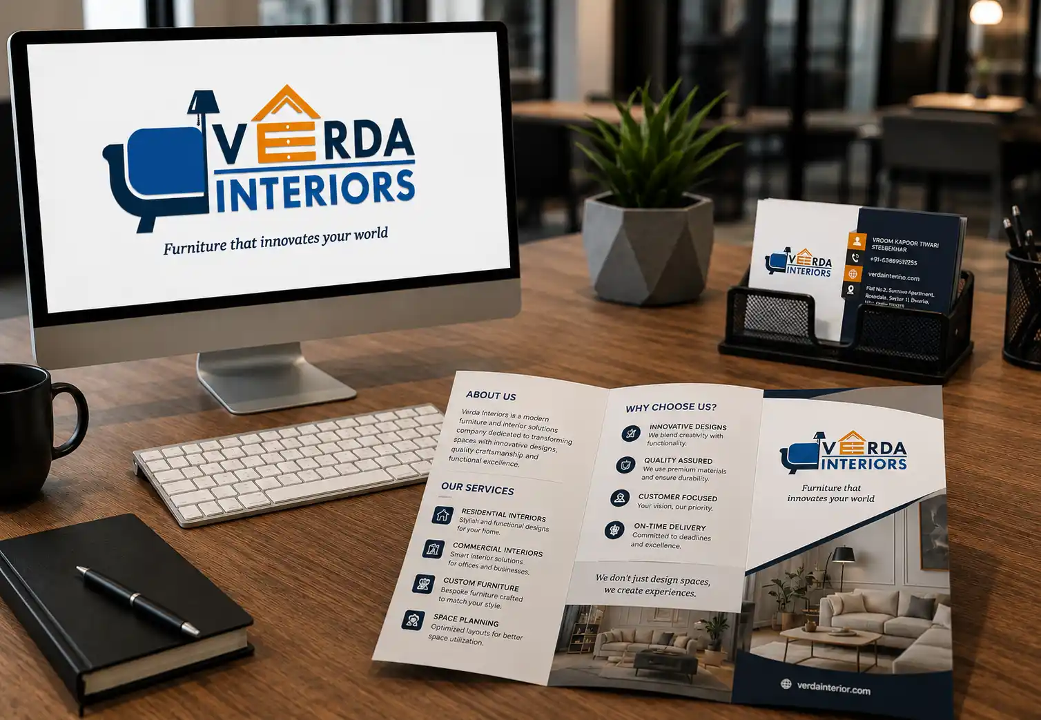Logo/Visiting Card/Brochure